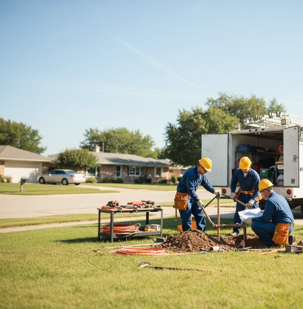 Sewer Line Repair in Woodsboro, TX